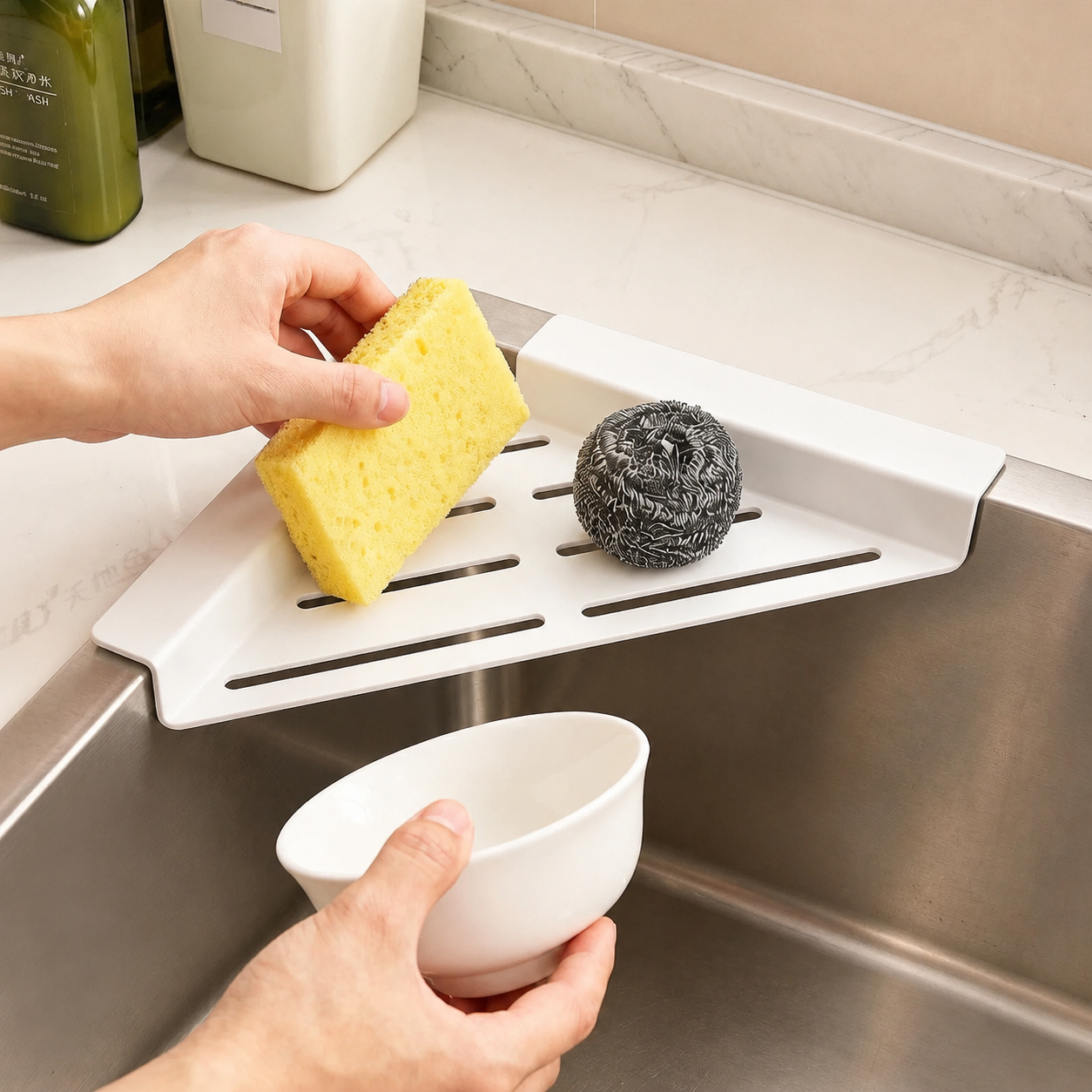 Stainless Steel Sink Organizer