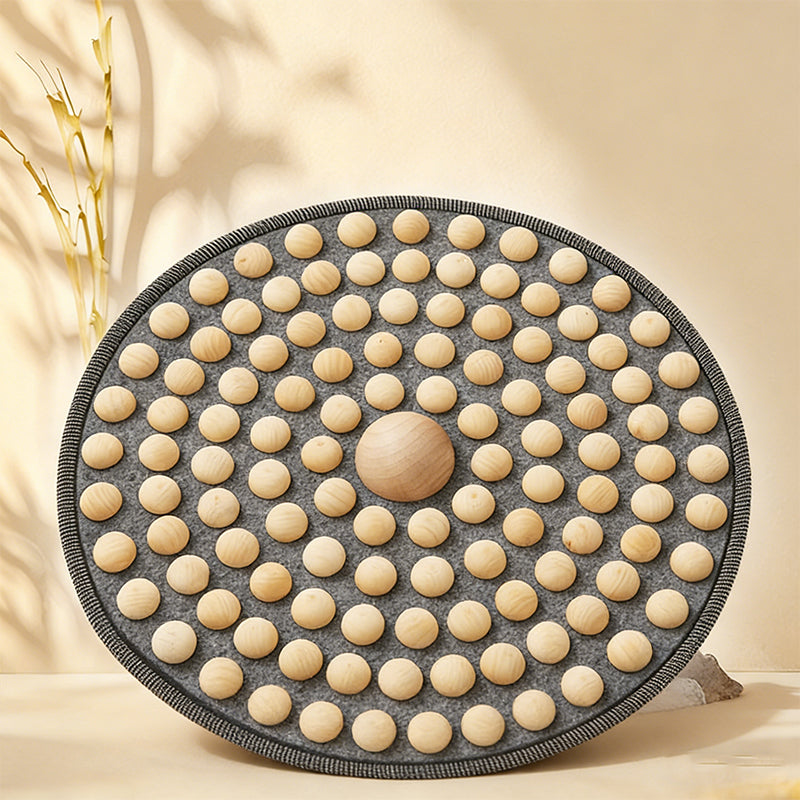 Wooden Acupressure Foot Massage Mat – Jog in Place Fat Burn Board
