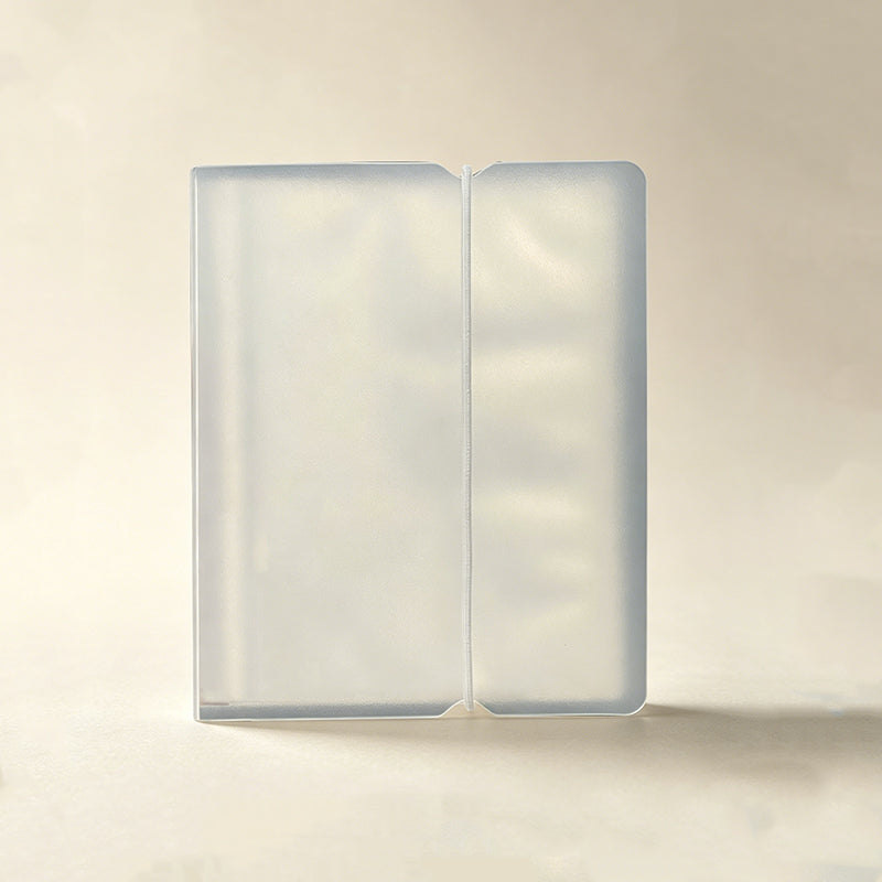 Frosted Transparent Eyelash Tape Storage Book