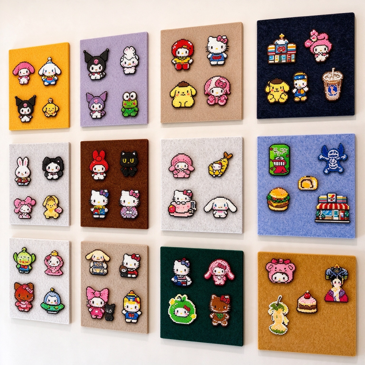 Customizable Felt Board Decorative Wall