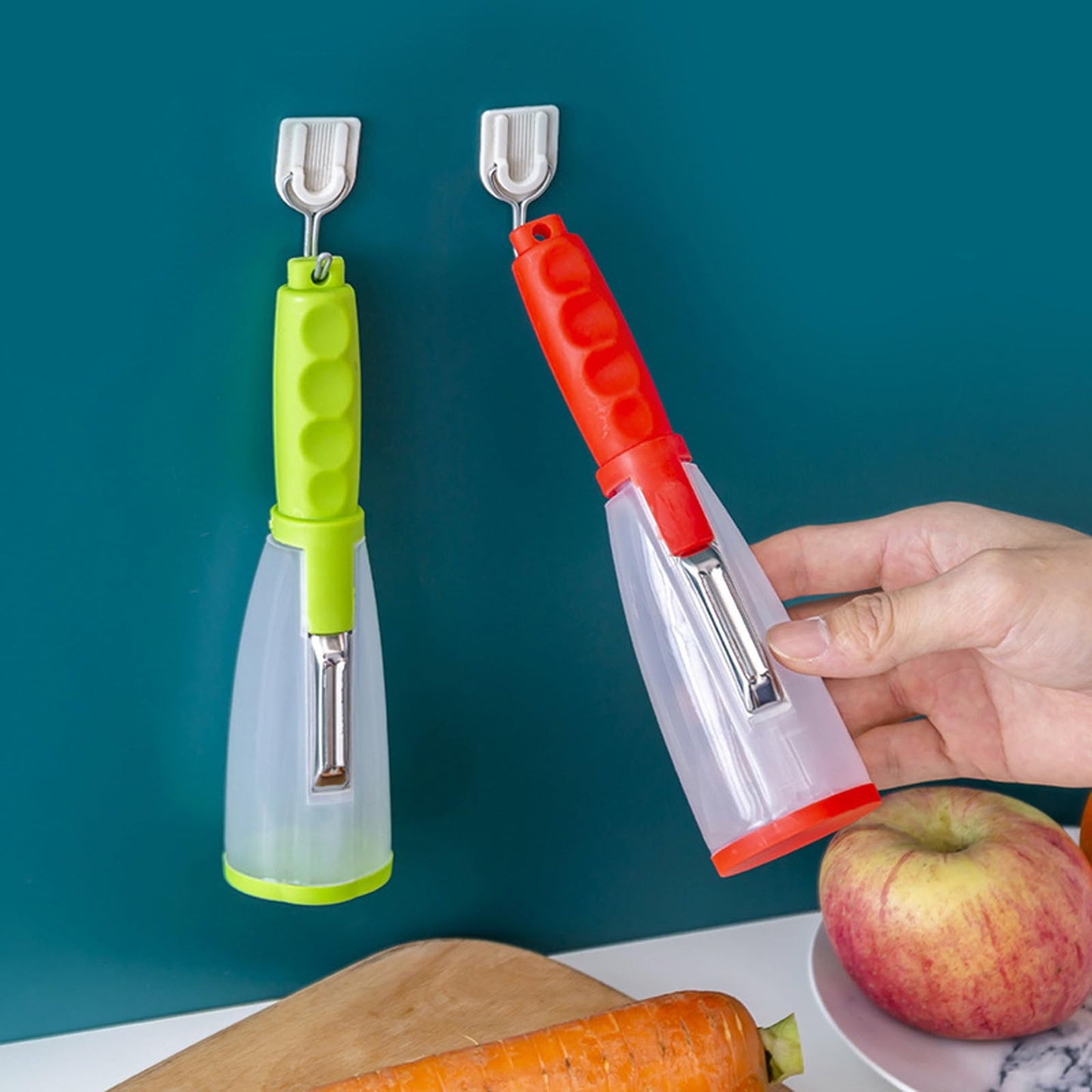 Storage Peeler – Double-Sided Stainless Steel Blade