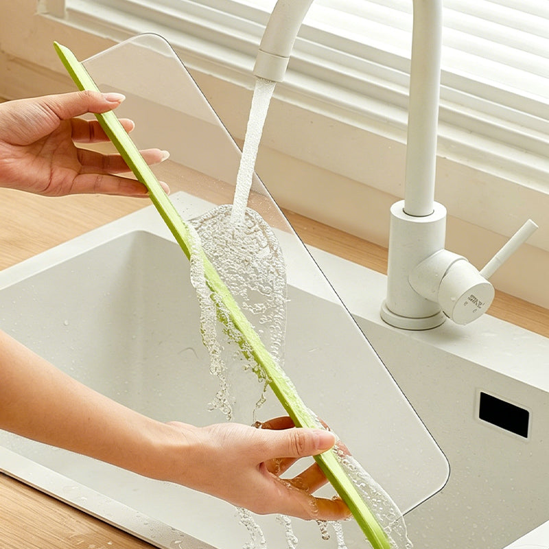 Transparent Sink Splash Guard with Strong Suction