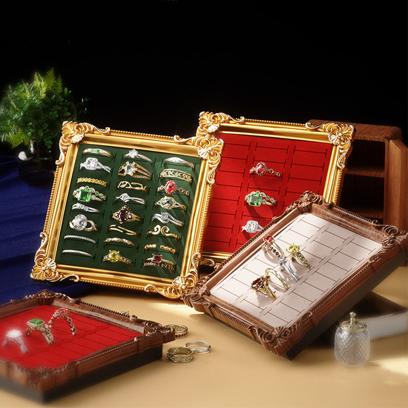 European-Style Jewelry Display Stand for Rings & Earrings