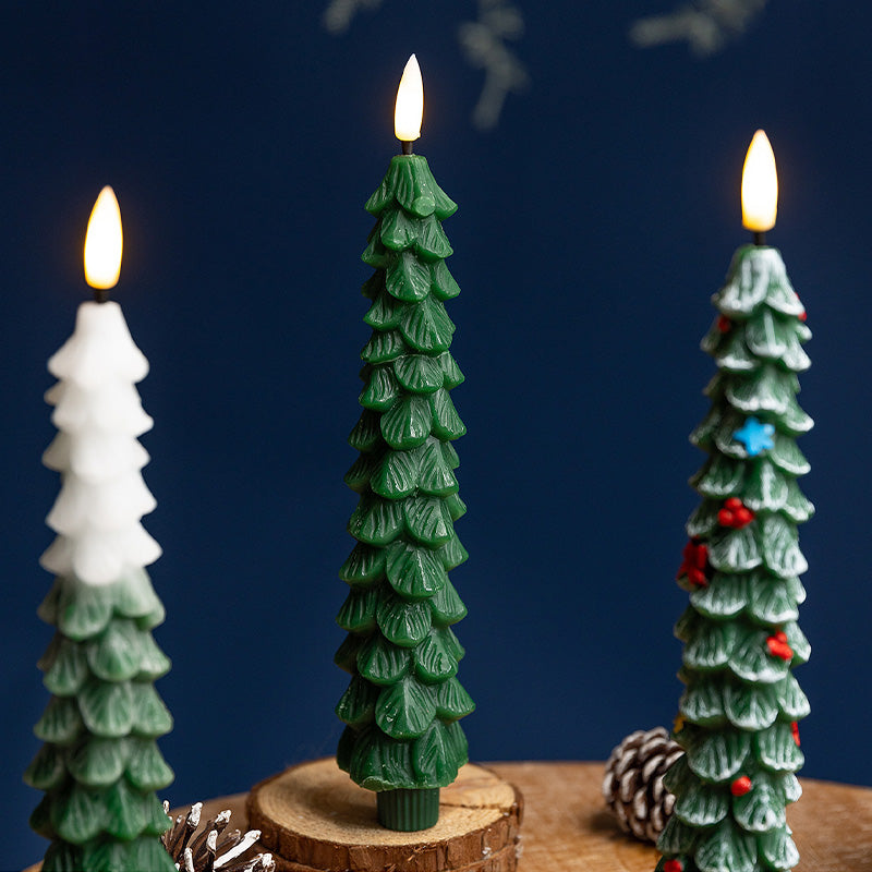 Christmas Paraffin Wax Candle Light