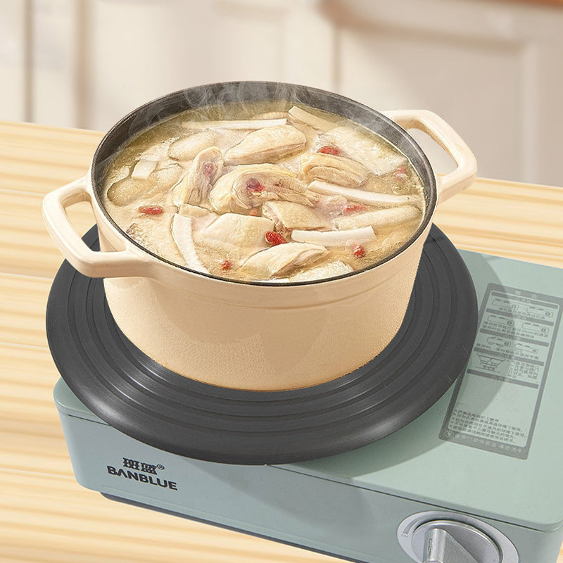 Detachable Heat Diffuser & Defrosting Plate with Handle