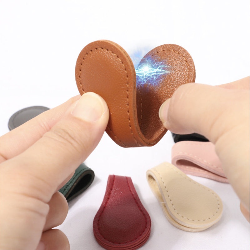 Leather Magnetic Clothing Hem Clips for Pants & Sleeves