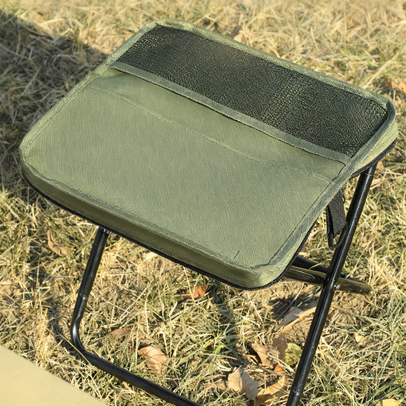 Portable Folding Stool with Backpack Design