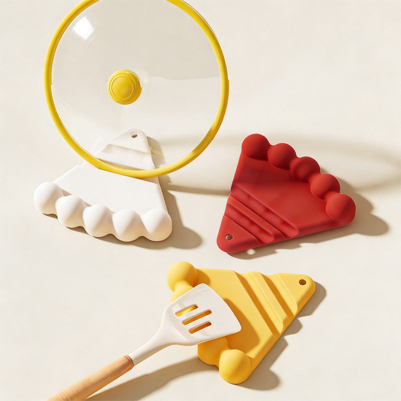 Thick Heat-Resistant Silicone Pot Lid Rest