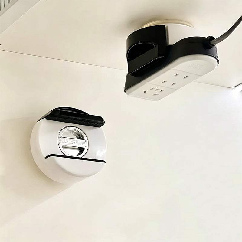 Removable Suction Cup Power Strip Holder – No Drilling Required