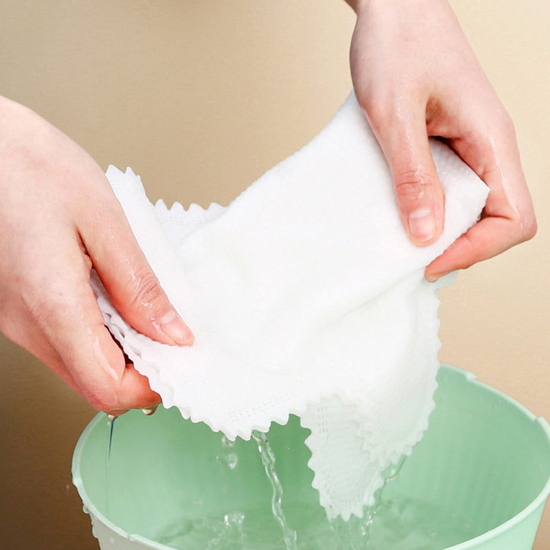 Disposable Cleaning Glove Cloth – Wet & Dry Dual-Use Dusting Wipes
