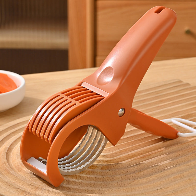 Stainless Steel Vegetable & Fruit Slicer – Multi-Purpose Kitchen Tool