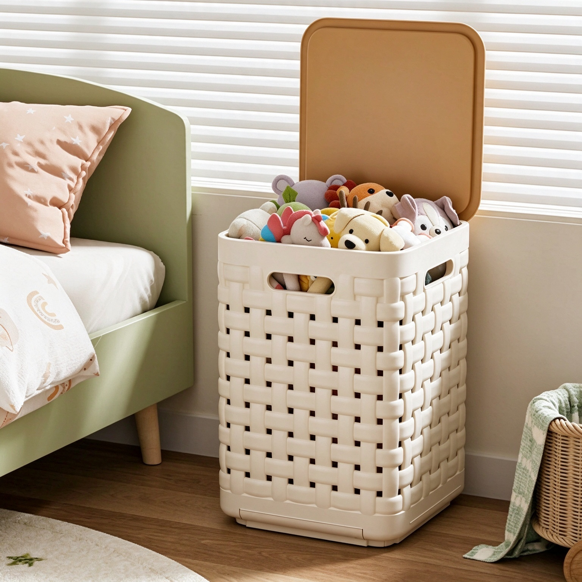 Laundry Hamper Less Clutter  Better Laundry