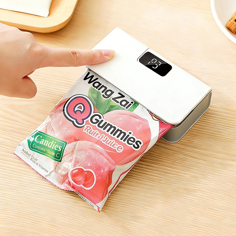 Portable Magnetic Bag Sealer with 6-Level Temperature Control
