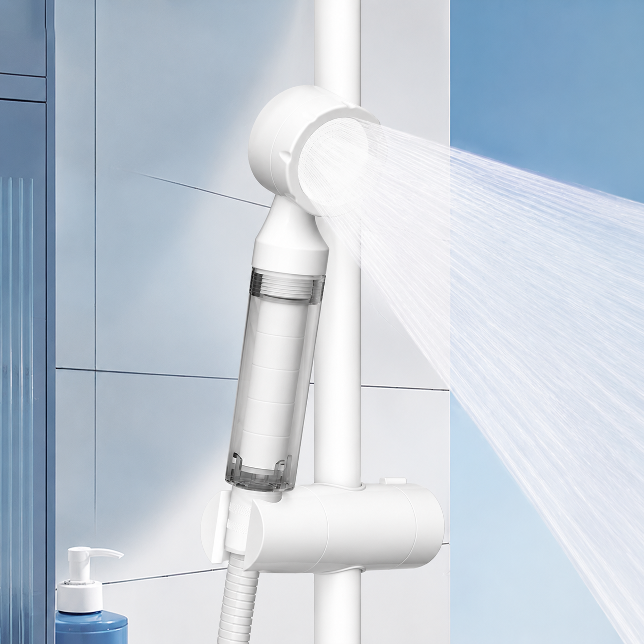 Portable Hotel Travel Filter Shower Head
