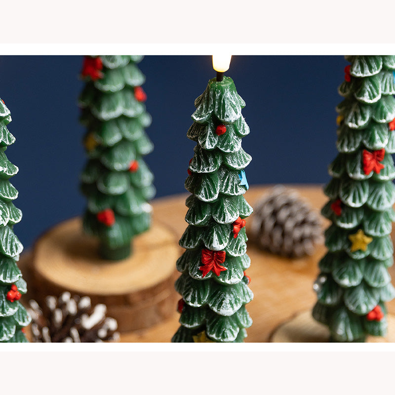 Christmas Paraffin Wax Candle Light