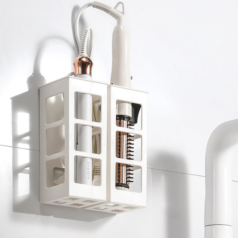 Wall-Mounted Curling Iron Organizer