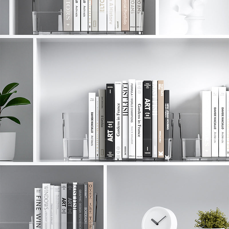 Clear Desktop Book Stand – Adjustable & Anti-Tip