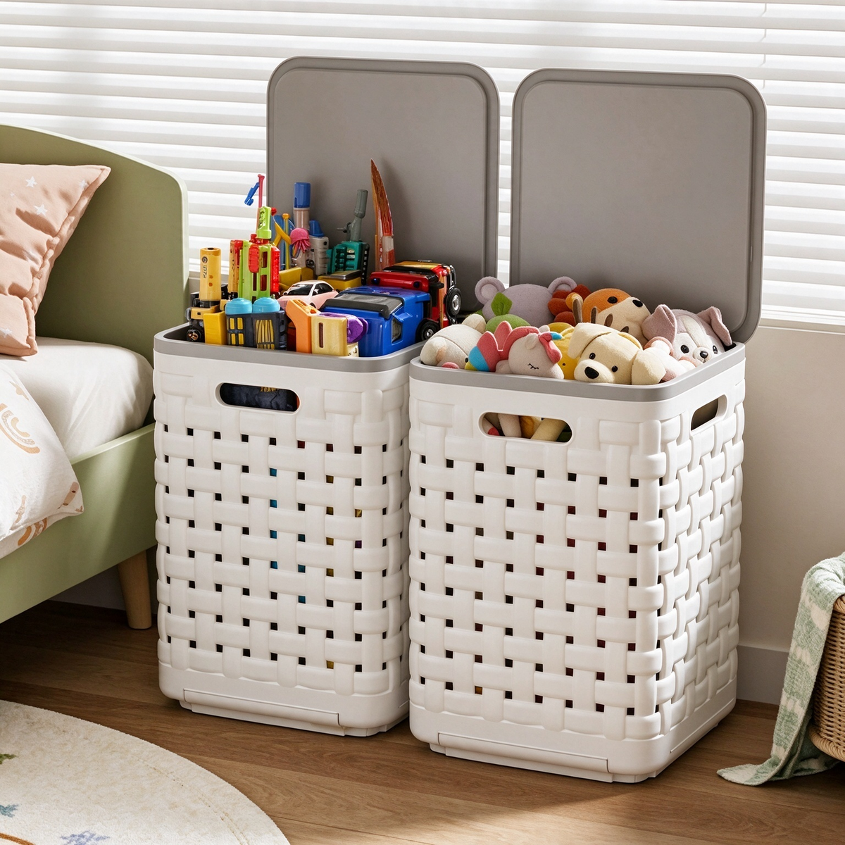Laundry Hamper Less Clutter  Better Laundry