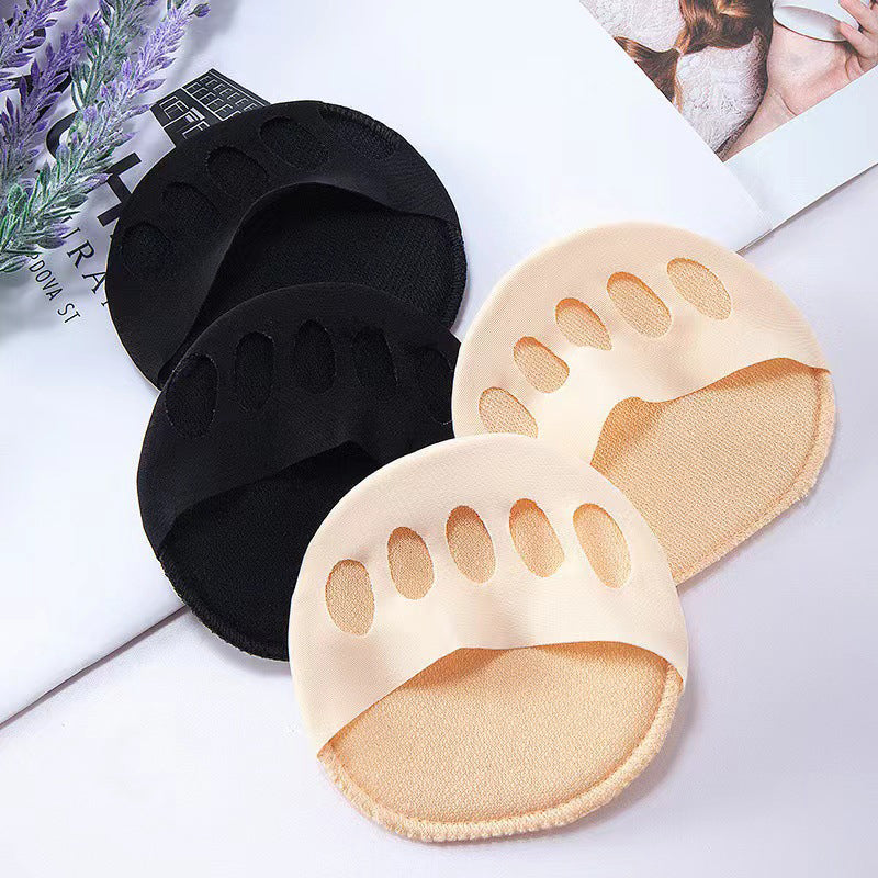 Invisible High Heel Forefoot Pad Socks – Reduce Walking Pain & Forefoot Pressure
