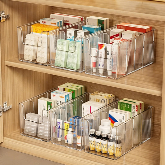 Expandable Medicine Organizer with Removable Dividers
