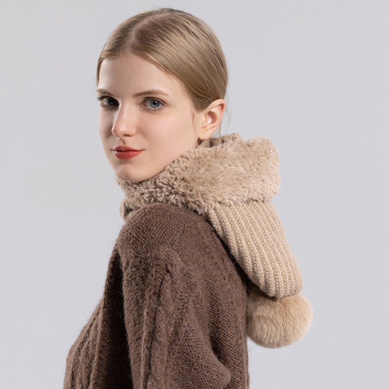 3-in-1 Fleece-Lined Mask Scarf Hat