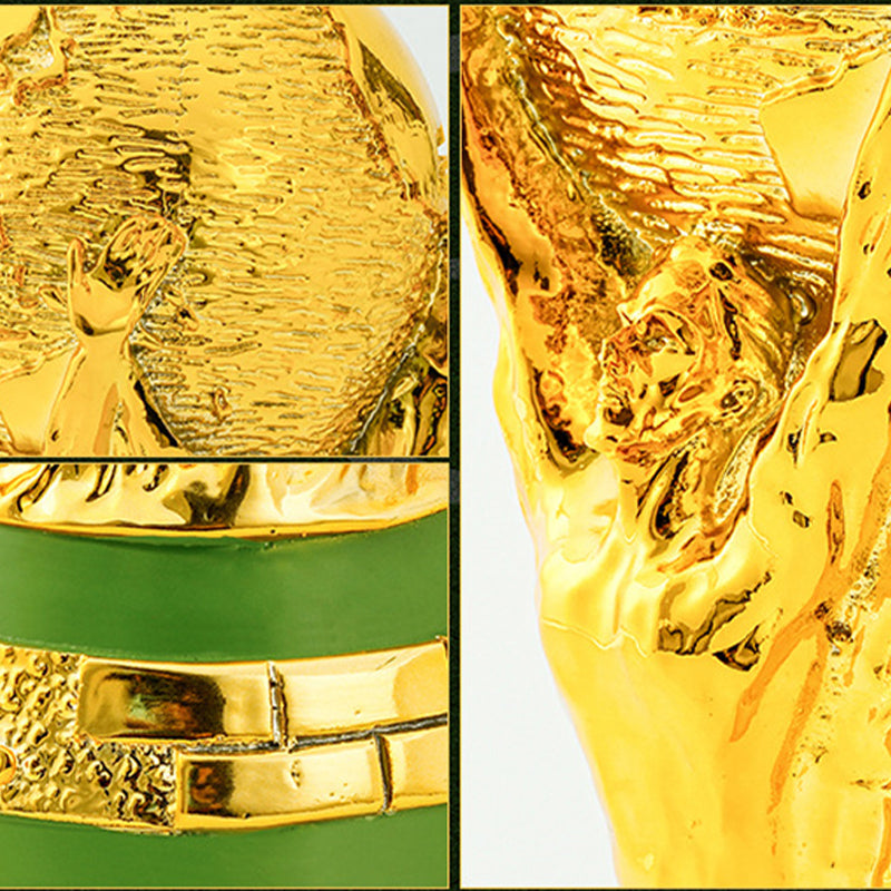 Golden Championship Trophy Replica Resin Display Statue