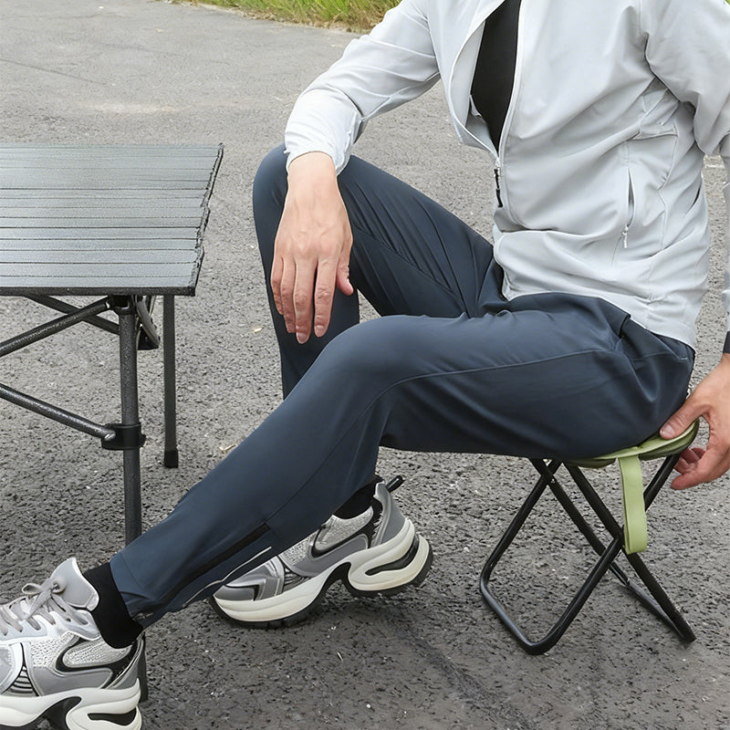Portable Folding Stool with Backpack Design