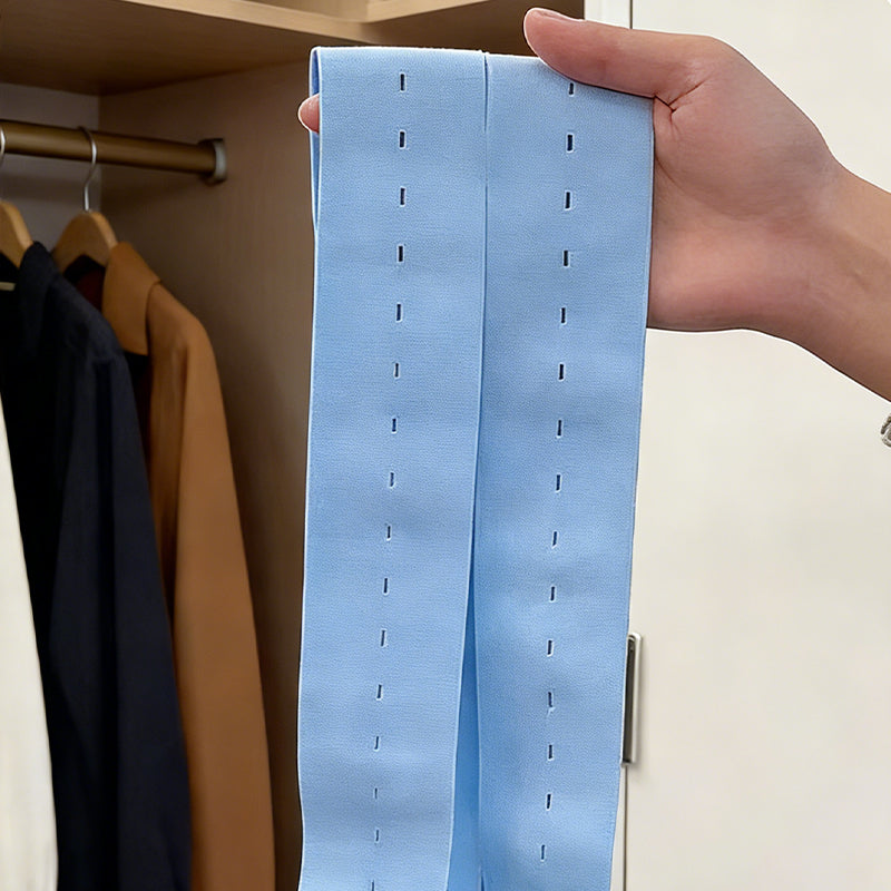 Multi-Hole Adjustable Compression Clothing Storage Straps