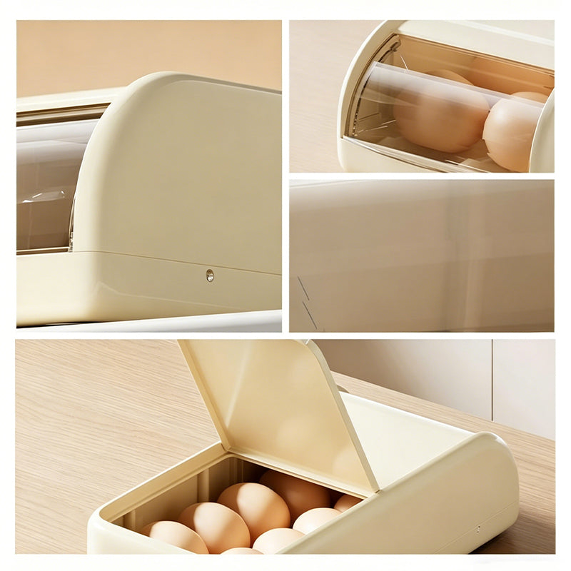 Auto Refill Anti-Crush Egg Storage Box