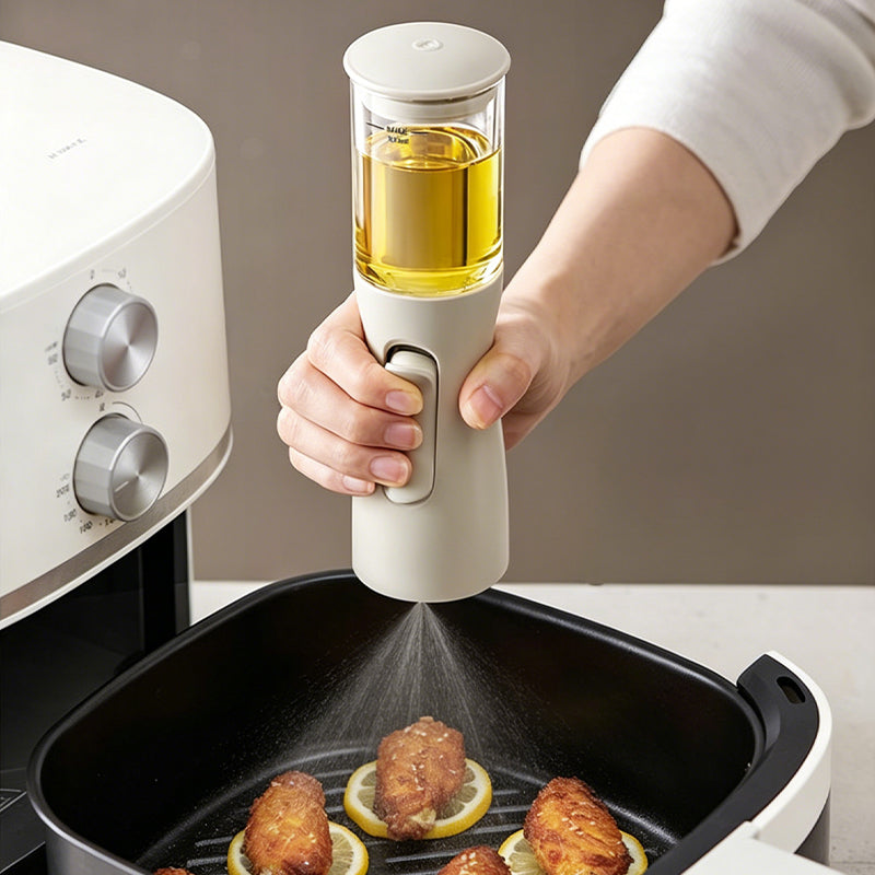 2-in-1 Upside-Down Oil Sprayer & Pourer