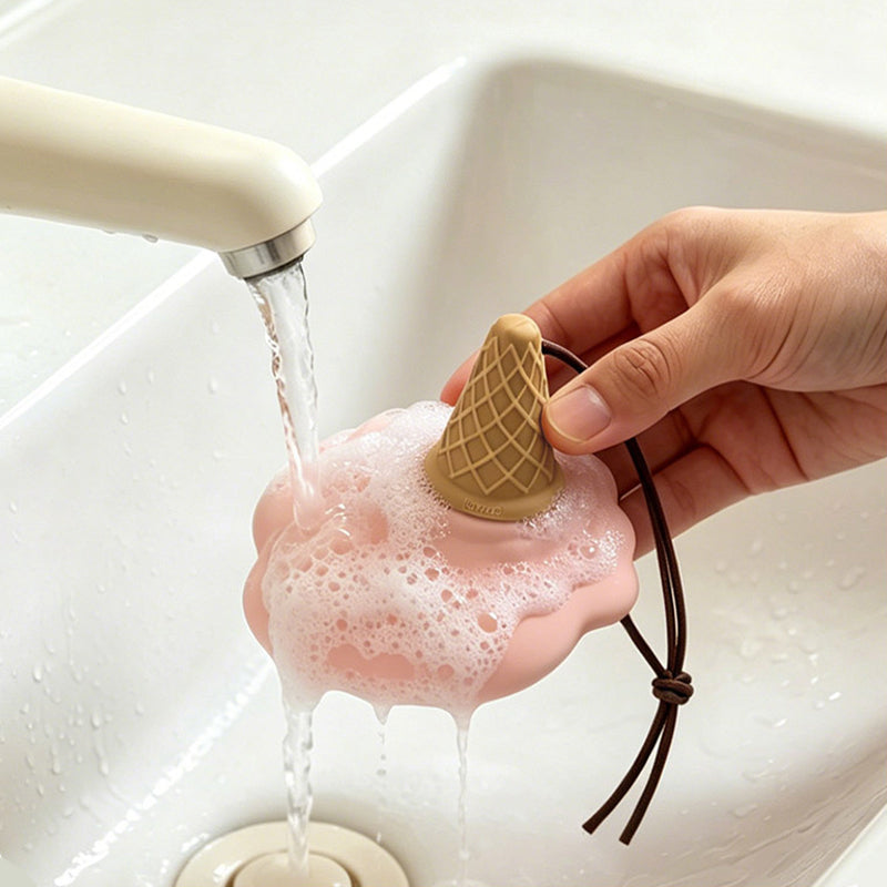 Cute Ice Cream Door Stop – Strong Suction Floor Stopper
