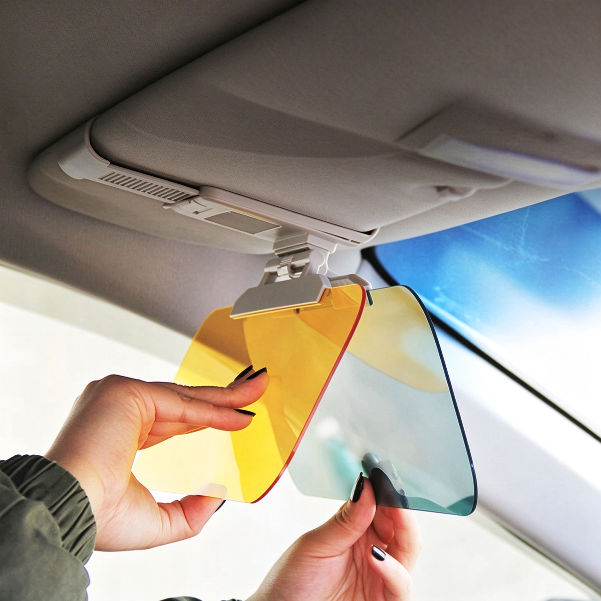 Car Sun Visor Glare Shield