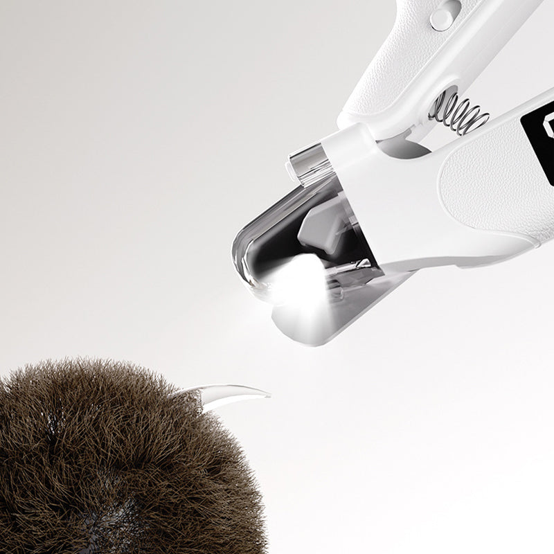 Professional Pet Nail Clipper Grinder with LED Light & Digital Display