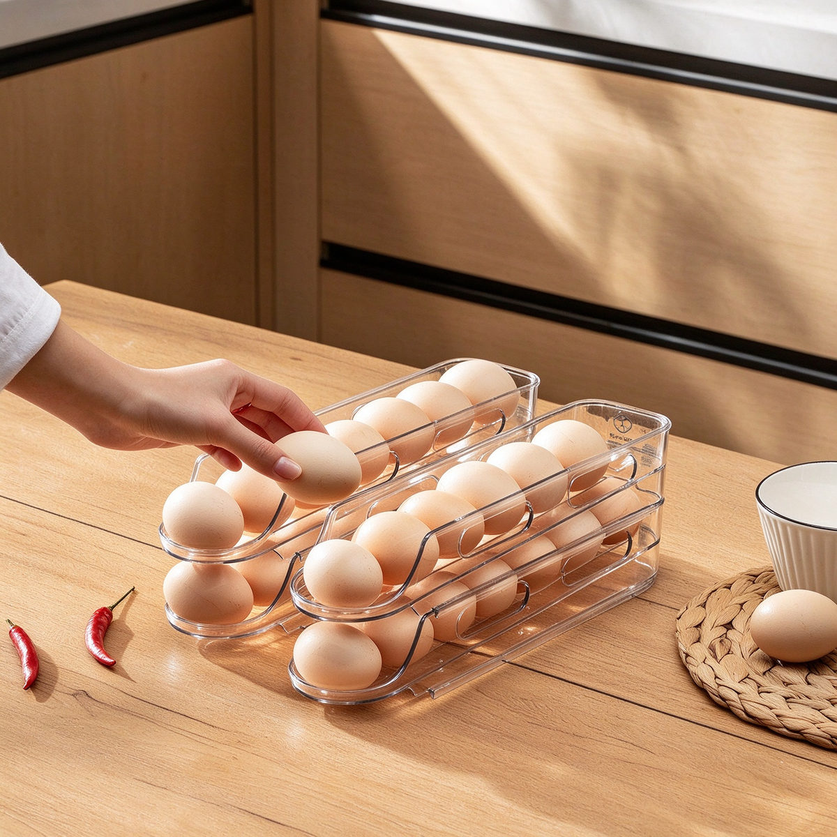 Stackable Egg Storage Organizer