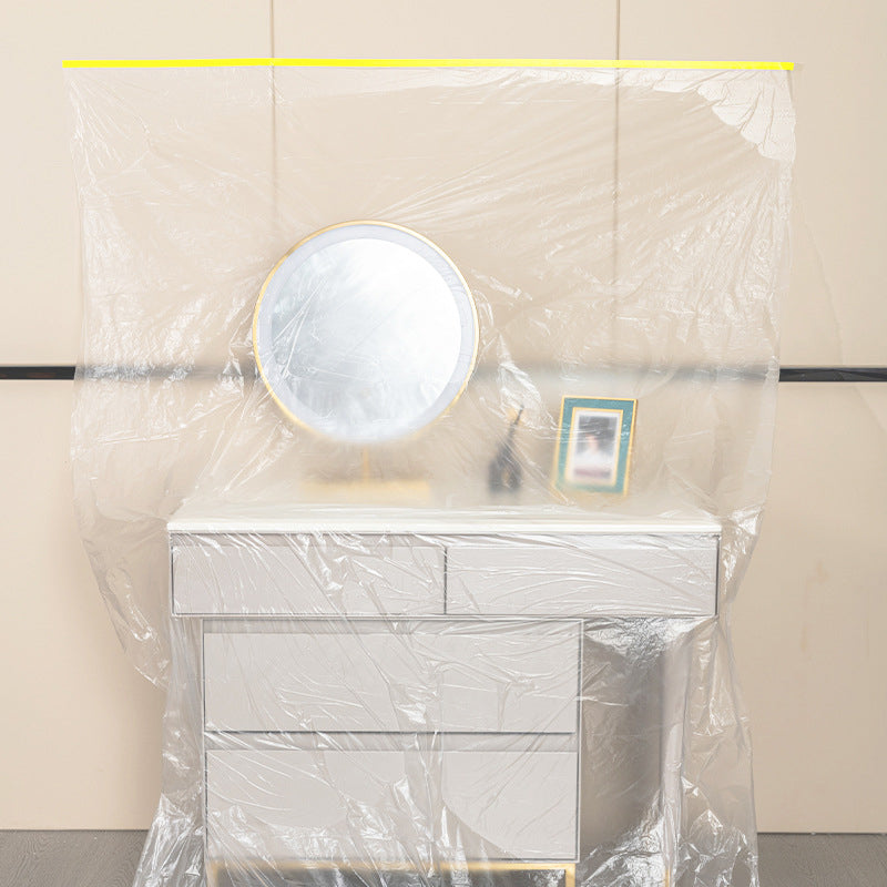 Thick Moisture-Proof Furniture Dust Film – Residue-Free Tape
