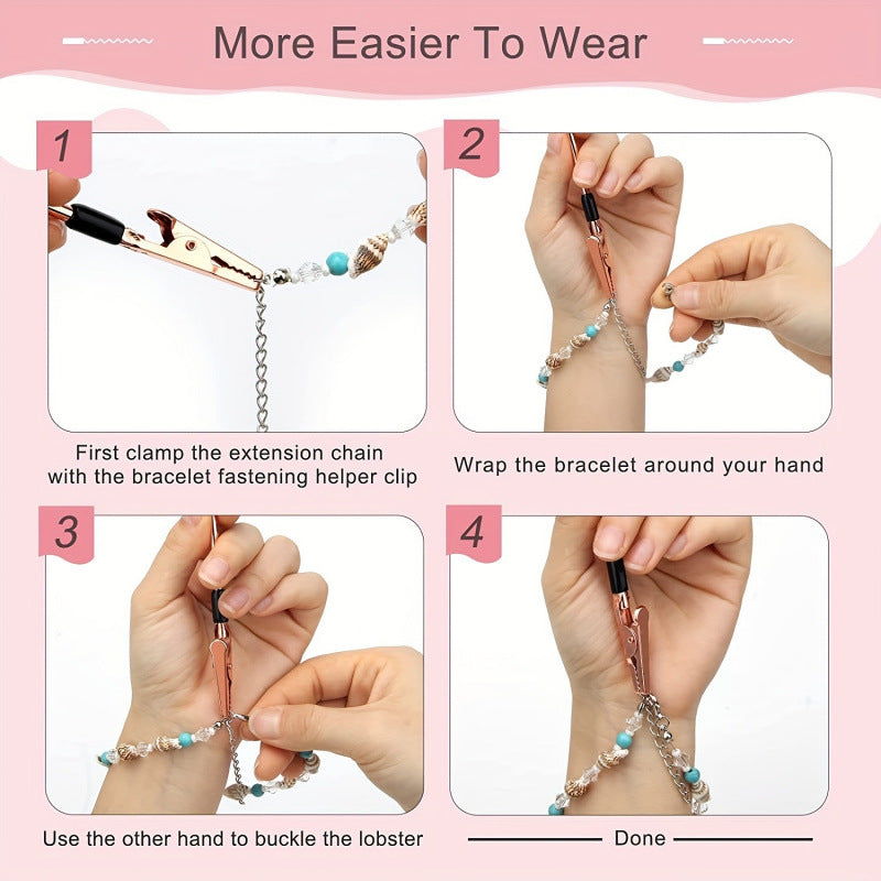 Bracelet Wearing Assistant Clip – Easy Self-Wear Jewelry Assistant