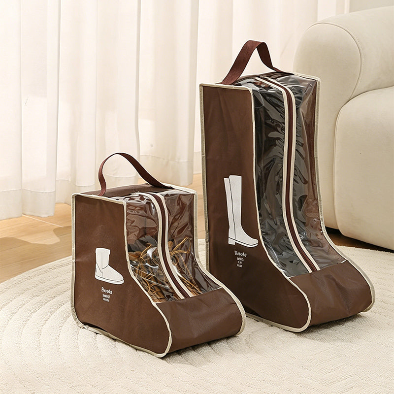 Clear PVC Shoe Organizer for Boots and Multiple Shoe Types