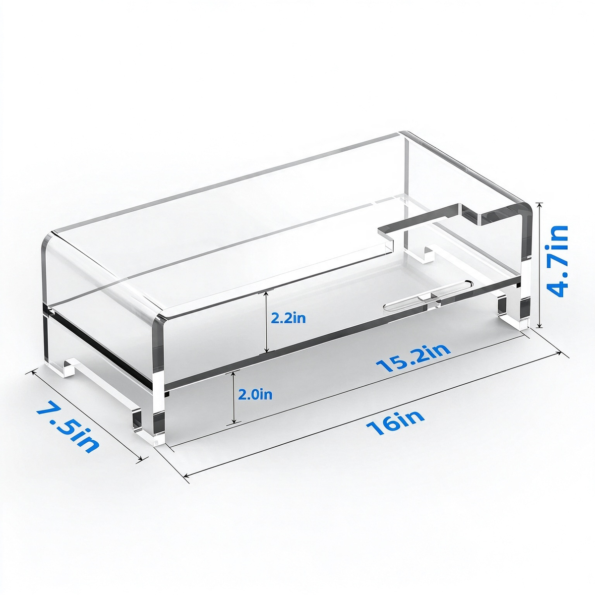 Acrylic Computer Monitor Stand