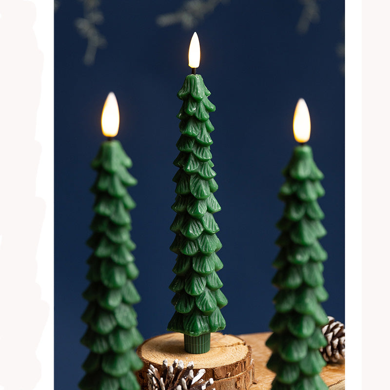 Christmas Paraffin Wax Candle Light