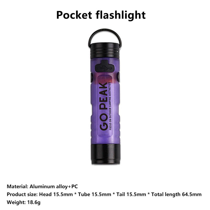 Mini Magnetic Camping Light – Portable EDC Flashlight