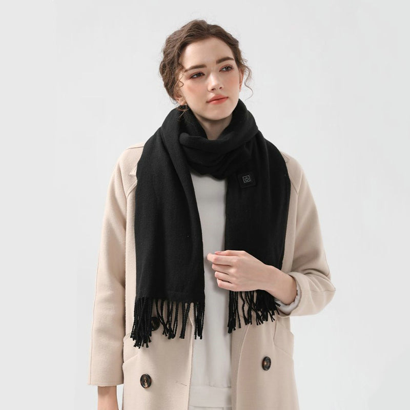 USB Heated Scarf – 3-Level Fast Heating