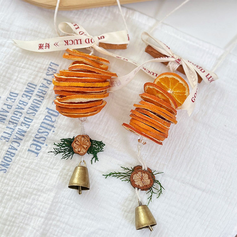Natural Orange Car Hanging Ornament with Essential Oil