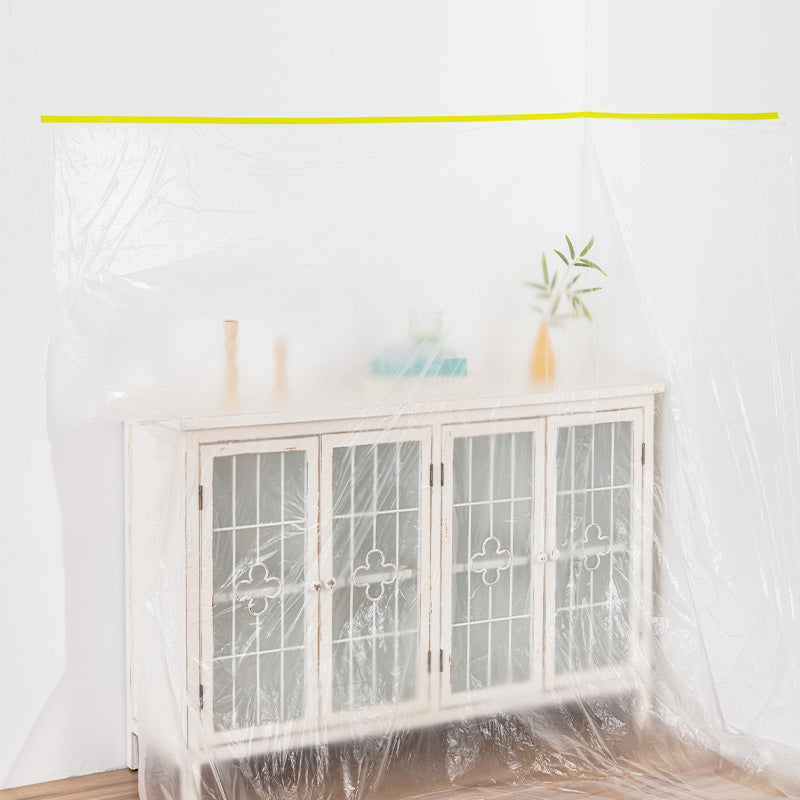 Thick Moisture-Proof Furniture Dust Film – Residue-Free Tape