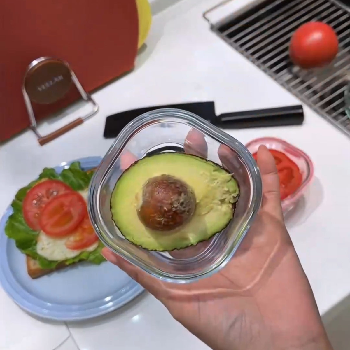Glass Food Storage Container — 2-Piece Set