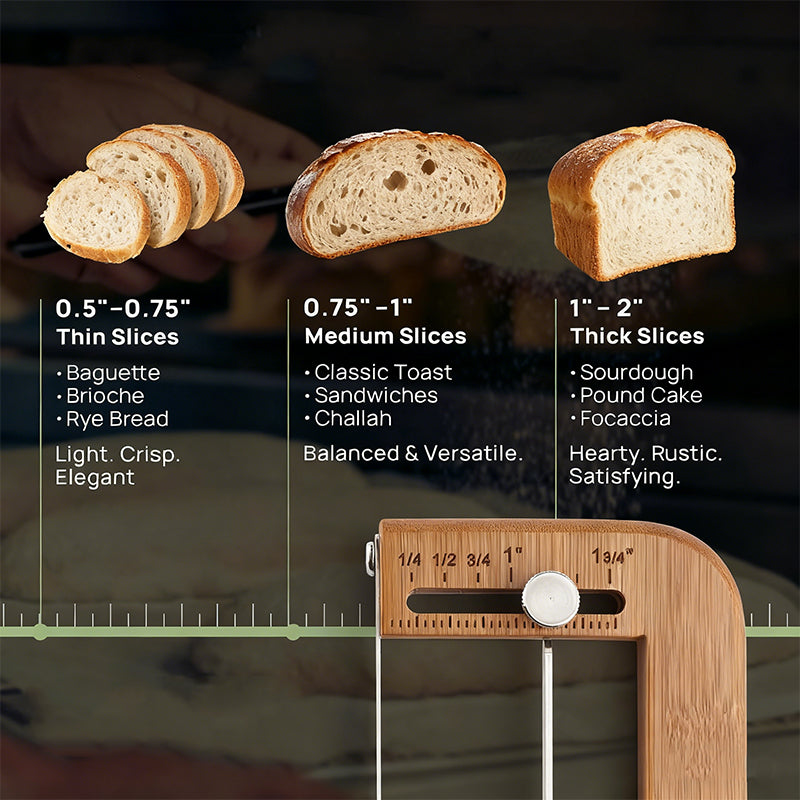 Premium Adjustable Slicing Bread Knife