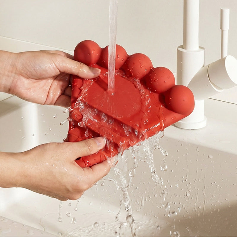 Thick Heat-Resistant Silicone Pot Lid Rest