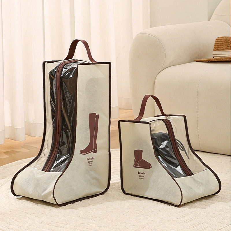 Clear PVC Shoe Organizer for Boots and Multiple Shoe Types