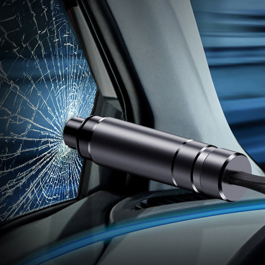 2-in-1 Emergency Car Window Breaker & Seatbelt Cutter