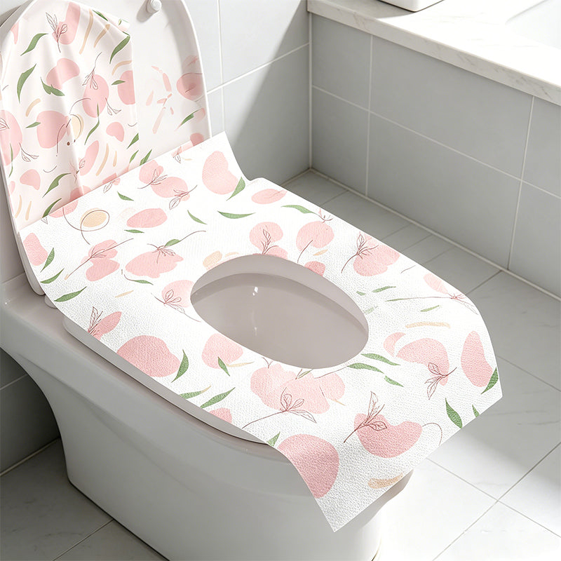 Printed Waterproof Portable Disposable Toilet Seat Covers