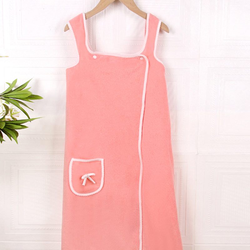 Wearable Bath Towel – Soft, Absorbent & Hands-Free